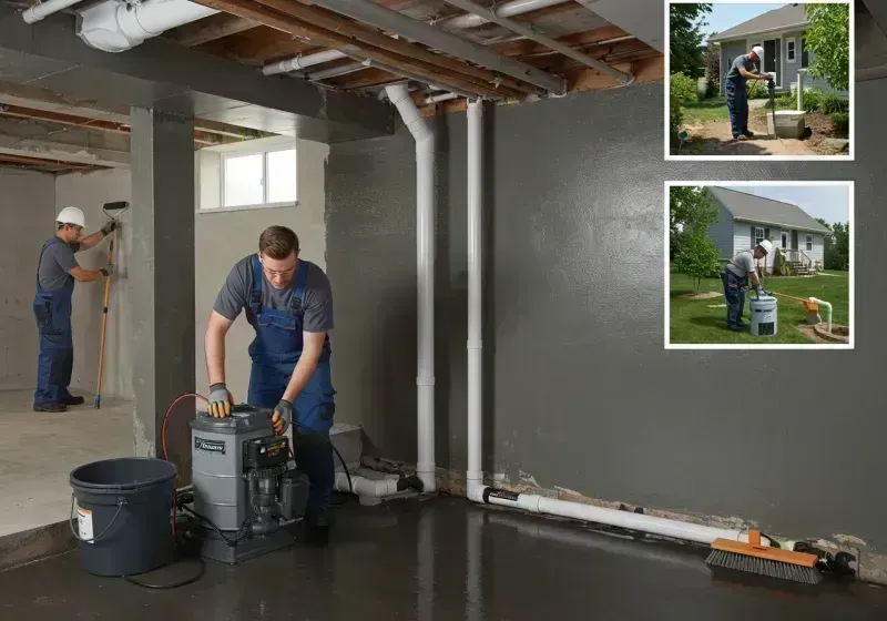 Basement Waterproofing and Flood Prevention process in Mattoon, IL